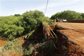 Ponte que liga Sarandi e Maringá é interditada para obras